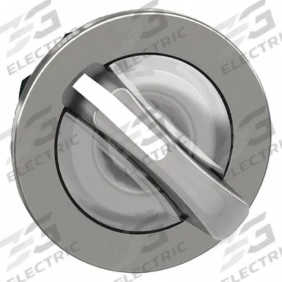 SCHNEIDER Short-Handled Selector Switch: 30 mm Panel Mount Size, 2 Positions - Illuminated Selector-Switch Operators