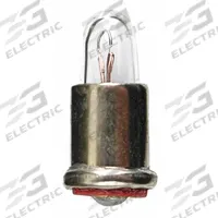 APPROVED VENDOR Incandescent Bulb: Incandescent, Single Contact Midget Flanged (SX6s), (T) Tubular (MPN 21U564). Key specifications — Voltage: 28V AC; Trade Number: 385; Brand: APPROVED VENDOR; Bulb Shape: T1-3/4; Light Color: White.
