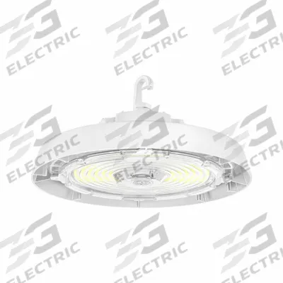 ETI LED HIgh Bay: 22,500 lm, 3500K/4000K/5000K, 20 ft – 30 ft Mounting Ht - Round LED Bay Lights