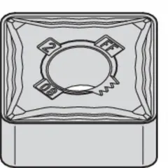 WIDIA Square Turning Insert: SNMG432FF, SNMG120408FF (MPN 4171048). Key specifications — attr257901: SNMG120408FF; attr257900: SNMG432FF.