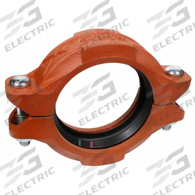 GRUVLOK Clamp Coupling: Clamp, 6 in x 6 in, Ductile Iron, NBR Seal - Grooved Pipe Couplings