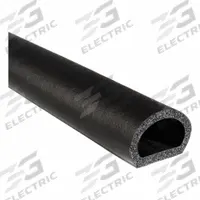 TRIM LOK INC Rubber Seal: D-Shaped, Self-Adhesive Mounting, High-Strength, EPDM, 25 ft Overall Lg (MPN X1750BT-25). Key specifications — Color: Black; Mounting Style: Self-Adhesive; Seal Shape: D-Shaped; Brand: TRIM LOK INC; Material: EPDM; Adhesive Bond: High-Strength.