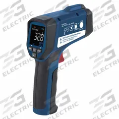 REED INSTRUMENTS Infrared Thermometer: R2320, Avg/Difference/Max Temp/Min Temp, Adj @ 0.10 to 1.00. Key specifications — attr996392: Precise Infrared Sensor Allows for More Accurate and Repeatable Measurements to Meet the Needs of Industrial; attr996407: Average; attr996408: High Temperature; attr996410: Class II Laser; attr996414: 0.1°F; attr996767: R2320; attr1019884: Tripod; attr1019885: Not Specified Intrinsically Safe.