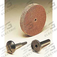 SCOTCH-BRITE Unitized Wheel: 3 in Dia x 3/4 in W, 3/8 in Arbor Hole, Aluminum Oxide, Medium, 10 PK (MPN 61500122462). Key specifications — Series: CP-UW; Brand: SCOTCH-BRITE.