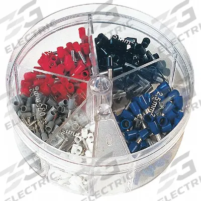 PANDUIT Wire Connector Kit: 150 Pieces - Mixed Wire Connector & Terminal Sets