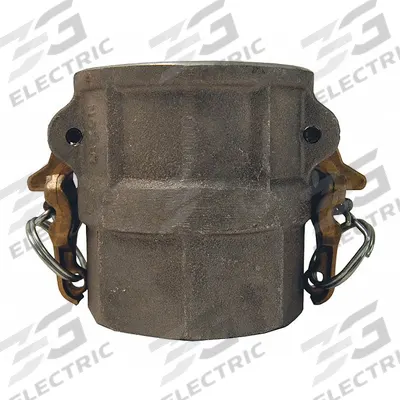 DIXON VALVE & COUPLING Cam and Groove Coupling: 1 1/4 in Coupling Size, 1 1/4 in Hose Fitting Size - Type D Aluminum Cam & Groove Fittings