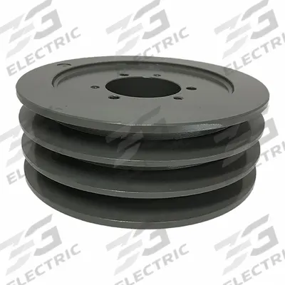 APPROVED VENDOR V-Belt Sheave: 3B64SD, 3 Groove, 6.75 in OD, Bushed Bore - Bushed-Bore Cast-Iron V-Belt Pulleys