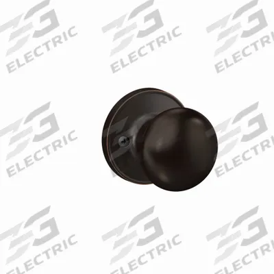 SCHLAGE RESIDENTIAL Stratus Knob Lockset: Passage Knob Locksets (MPN J10-STR-716)