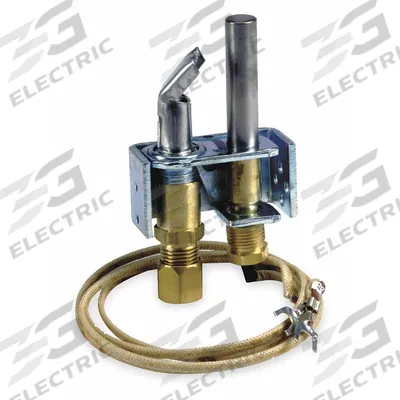 Robertshaw Pilot Assembly: Universal, LP/Natural Gas, 90° Right, Thermopile - Universal Pilot Light Assemblies