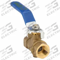 APPROVED VENDOR Manual Two-Way Ball Valve: 3/8 in, Brass, Straight, FNPT x FNPT, Full Port Ball Port (MPN G-ADV-38NLH). Key specifications — Brand: APPROVED VENDOR; Handle: Lever.
