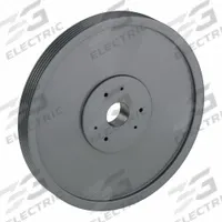 APPROVED VENDOR V-Belt Pulley: 3V2500, 5 Groove, 25 in OD, Bushed Bore, E, For 3V/3VX Belt Section (MPN 53V2500E). Key specifications — Pulley Industry Number: 3V2500; Pitch Diameter: 25 in (3V); For Belt Section (broad, with similar types): 3V or 3VX.