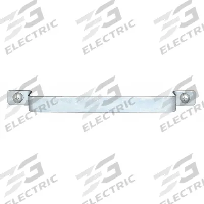 MONROE PMP Pull Handle: Unthreaded Holes, Steel, Silver, 3/8 in Screw Size - Standard Pull Handles