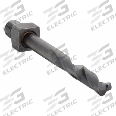 ROCKY MOUNTAIN TWIST Threaded Shank Drill Bit: #28, 9/16" Overall Lg - Cobalt Threaded-Shank Drill Bits