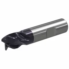 WIDIA Corner Chamfer End Mill: Carbide, TiAlN Coated, 4 Flute, 5/8" Mill Dia, 3/4" LOC, 0.02" Chf (MPN W401E16008CTW WU20PE)