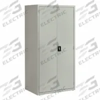 HIRSH Storage Cabinet: 36 in x 24 in x 72 in, Recessed Twist Handle & Keyed, Frame, Shelves, Gray (MPN 22009). Key specifications — Cabinet Color: Light Gray; Base Type: Frame; Assembled: Assembled; Mobility: Stationary; Cabinet Material: Steel; Brand: HIRSH; Cabinet Style: Shelf; Cabinet Storage Components: Shelves.