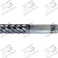 OSG Corner Radius End Mill: Carbide, TiAlN Coated, 7 Flute, 3/8" Mill Dia, 1-1/8" LOC, 0.02" Rad (MPN VGM7-2050)