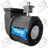 POWER BREEZER Mounted Misting Cooler: 126,500 BtuH Cooling Capacity, 30 ft Misting Distance - Max (MPN PBS2-126P). Key specifications — Mounting Type: Street Light; Voltage: 110/277V AC; Brand: POWER BREEZER.