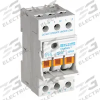 MERSEN Fuse Block: Finger-Safe, 3 Pole, 600 V AC, DIN Rail Mounting, Screw Termination (MPN USFM10I). Key specifications — Brand: MERSEN.