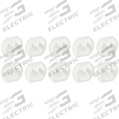 APPROVED VENDOR Receptacle Safety Cap: Connector/Receptacle (MPN 52NY39) - Safety Plugs