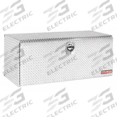 WEATHER GUARD Underbody Truck Box: Underbody Truck Box, Single Drop-Down Door Door, 24 in Overall Dp (MPN 662-0-02). Key specifications — Color: Silver; Brand: WEATHER GUARD; Lock Type: Keyed.