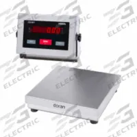 DORAN Industrial Bench Scale: 10 in x 10 in, IP69K, Corded Remote, 2 lb Wt Capacity - Imperial (MPN 7002XL). Key specifications — Connection Ports: USB; Readability: 0.2 g/0.0005 lb/0.01 oz; Brand: DORAN; Weighing Surface Material: 304 Stainless Steel.