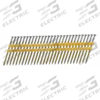 SENCO Framing Nails,2.5" L,Plain,PK4000: Framing Nails, Flat, Smooth, 2 1/2 in Overall Lg, 4,000 PK (MPN KD25APBSN). Key specifications — Point Type: Diamond; Brand: SENCO.