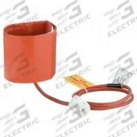 BRISKHEAT Beaker Heater: 232°C Op Temp - Max, 12 1/4 in Overall Lg, 2 3/4 in Overall Wd, 150 W Watt (MPN GBH0250-1). Key specifications — Requires Controller: Controller Required; Brand: BRISKHEAT; Features: Removable with Hook and Loop Fastener; Heating Device Outer Material: Silicone Rubber; Includes Controller: No; Includes Grounded Wire: Ungrounded; Backing Type: No Backing; For Beaker Size: 250 mL.