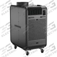 MOVINCOOL Portable Air Conditioner: 2,000 sq ft – 2,500 sq ft, 60,000 BtuH, 460V AC, Cooling Only (MPN Climate Pro K63). Key specifications — Compatible Location: Indoor; Voltage: 460V AC; Includes Air Filter: Air Filter Included; Brand: MOVINCOOL.