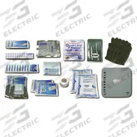 Rapid Response Refill Kit: 75 Components, Plastic, Poly Bag, Clear, Medication Included, Plastic (MPN 874). Key specifications — Brand: EMI; Adhesive Bandages Included: (10) Adhesive Bandages; Product Type: Rapid Response Refill Kit; PPE and Disposal Equipment Included: CPR Lifeshield; Oral and Inhalant Medicinals Included: (4) Ammonia Inhalants; Tools Included: Thermal Rescue Blanket; Topical Medicinals Included: (10) Antimicrobial Hand Wipes; Wound Dressings Included: (2) Sterile Conforming Bandages.