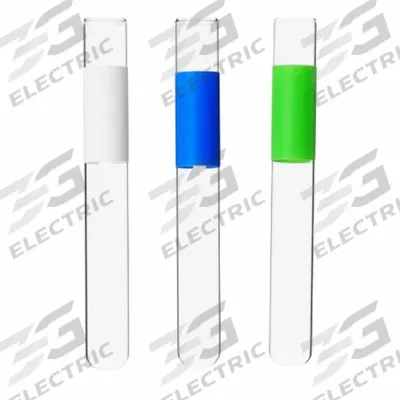 KIMBLE Culture Tube: 3 mL, Culture Tube, 10 mm Body Dia, 75 mm Overall Ht, Colorless - Glass Culture Tubes