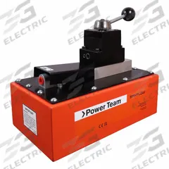 POWER TEAM Pnuematic Hydraulic Pump: 100 psi Max. Op Pressure, 1 gal Reservoir Capacity, Foot (MPN PA6DM-1). Key specifications — attr944932: 3-Way; attr995446: Foot.