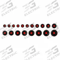 PROTO Impact Socket Sets: 1/2 in Drive Size, Small Set (0-50 pieces) Set Size, 19 Pieces, SAE (MPN J74116KV). Key specifications — attr1204251: PROTO; attr1215453: 1/2 in; attr1215454: 3/8 in to 1-1/2 in.