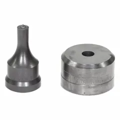 EDWARDS Metric Punch & Die Set: Edwards, 55 ton_65 ton_100 ton_120 ton Compatible Ironworker Size (MPN ED9-PDM10.5). Key specifications — attr67451: IW55 , IW65 , IW100, IW120; attr67489: Round; attr67463: 10.5 mm; attr67447: ED9-PDM10.5; attr67456: Edwards; attr67443: EDWARDS; attr67472: 10.5 mm Metric Punch & Die Set.