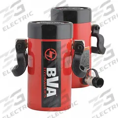 BVA HYDRAULICS Hydraulic Ram: Single Acting, 75 ton Nominal Capacity, 6 in Nominal Stroke Lg, Steel (MPN H7506). Key specifications — attr98927: BVA HYDRAULICS.