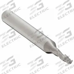 OSG Ball End Mill: Carbide, 2 Flute, 3/32" Mill Dia, 5/16" LOC, 1-1/2" OAL (MPN 402-0938-BN)