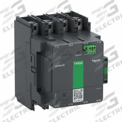 SCHNEIDER Contactor: 4 Poles, 4NO Contacts, 225 A, 120V AC/48V AC Coil (MPN LC1G2254EHEN). Key specifications — Brand: SCHNEIDER; Integrated Surge Suppression: No; Wire Termination Type: Spring Loaded; Nominal Coil Voltage @ 60Hz: 48V AC.