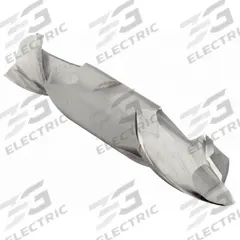 CLEVELAND Square End Mill: High Speed Steel, Double End, 2 Flute, 1" Mill Dia, 1-5/8" LOC (MPN C42088)