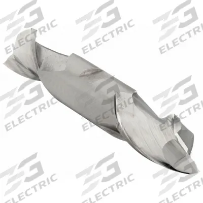 CLEVELAND Square End Mill: High Speed Steel, Double End, 2 Flute, 1" Mill Dia - Double-End High-Speed Steel Square End Mills