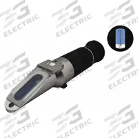 LAXCO, INC Refractometer: Brix, +/-0.3% Accuracy, Manual, Analog, 7 1/2 in Overall Dp, 0.5 (MPN RHB-82). Key specifications — Brand: LAXCO, INC; Accuracy: +/-0.3 %; Refractive Index - Min: 45 % Brix; Automatic Temperature Compensation Included: Manual; Refractive Index - Max: 82 % Brix; Resolution: 0.5; Test Parameters: Brix.