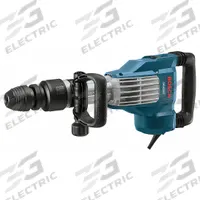 BOSCH Demolition Hammer Kit: Corded, Chipper, SDS-Max, 17 ft-lb, 1,800 bpm, 25.1 lb Wt, 15 A Current (MPN DH1020VC). Key specifications — attr113892: 120V AC; attr113880: Continuous; attr113860: BOSCH.