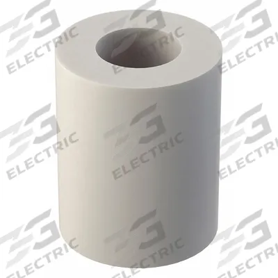 APPROVED VENDOR Spacer: 1/4 in Screw Size, 5/8 in Overall Lg, Round, Nylon, Plain, Nylon - Plastic Spacers