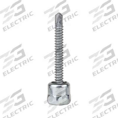 SAMMYS Rod Anchor: 1/4 in Overall Dia, 2 in Overall Lg, 1/4 in Screw Size, Steel - Rod Hangers for Steel