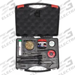 AMERICAN BEAUTY Soldering Kit: 50 W, 1,050°F, Screwdriver Tip, 0.16 in Tip Wd, Soldering Iron Kit (MPN PSK50). Key specifications — Manufacturer Part Number: PSK50; Brand: AMERICAN BEAUTY; Temperature Adjustment: Fixed; ESD Safe: No; Item: Soldering Iron Kit.