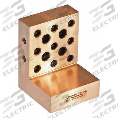 SUBURBAN Angle Plate: Hardened Steel, 3 in L x 3 in W x 4 in H - Steel Angle Plates with Mounting Holes