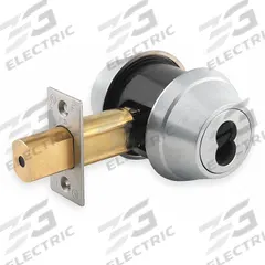 DORMAKABA Deadbolt Lock: Cylindrical, SFIC, 2 in Door Thick - Max, Chrome (MPN QDB283626S4DBSLC). Key specifications — ADA Compliant: Yes; Brand: DORMAKABA; Cylinder Core Type: Small Format Interchangeable Core Cylinder; Finish: Satin Chromium-Plated; Keyway Type: Less Cylinder; Ligature Resistance: Not Ligature-Resistant.