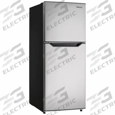 DANBY Top-Freezer Refrigerator: Black, 10.1 cu ft Total Capacity, 8 Shelves - Top-Freezer Refrigerators