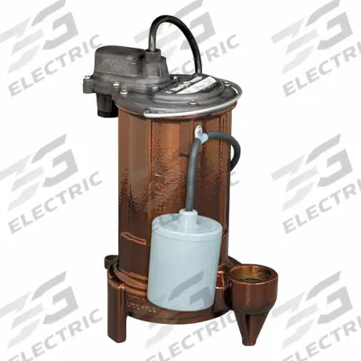 LIBERTY PUMPS Submersible Sump Pump: 3/4 hp, 115V AC, 77 gpm Flow Rate @ 10' of Head - General Purpose Submersible Sump Pumps