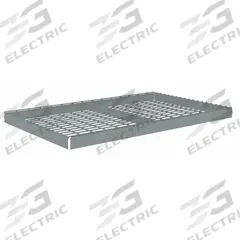 TENNSCO Shelf: 72 in x 30 in, 1,750 lb Load Capacity, Steel, 5 ga Decking, Gray, Shelf (MPN ZLES-7230W). Key specifications — Decking Material: Steel; Includes: (4) Beams; Decking Finish: Zinc Plated; Shelf Configuration: Single Straight; Color: Gray; Frame Material: Steel; Brand: TENNSCO; Frame Finish: Zinc Plated.