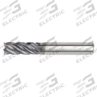 WIDIA HANITA Corner Radius End Mill: Carbide, AlTiN Coated, 5 Flute, 8 mm Mill Dia, 19 mm LOC (MPN 57NC08053W)