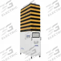 AIR CARE Containment Cart: 32 in Overall Wd, 73 in Overall Lg, 120 in Overall Ht, FG0283. Key specifications — attr1058165: AIR CARE; attr1058164: FG0283; attr1058188: 2NJ19; attr1058192: 880 CFM Air Scrubber Fan; attr1058207: Particle Containment Unit.